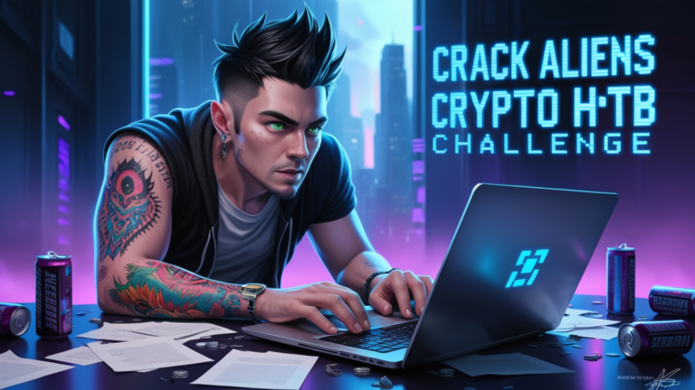 Crack Aliens Crypto HTB Challenge